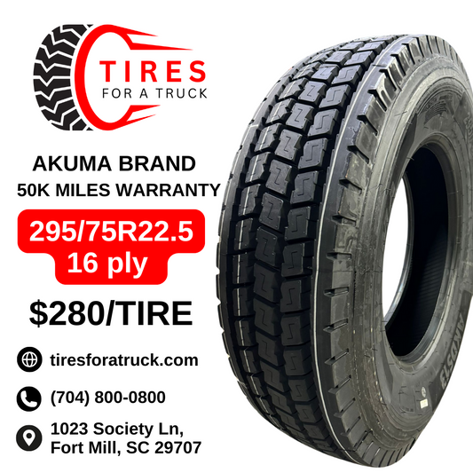 295 75 r22.5 16 ply drive