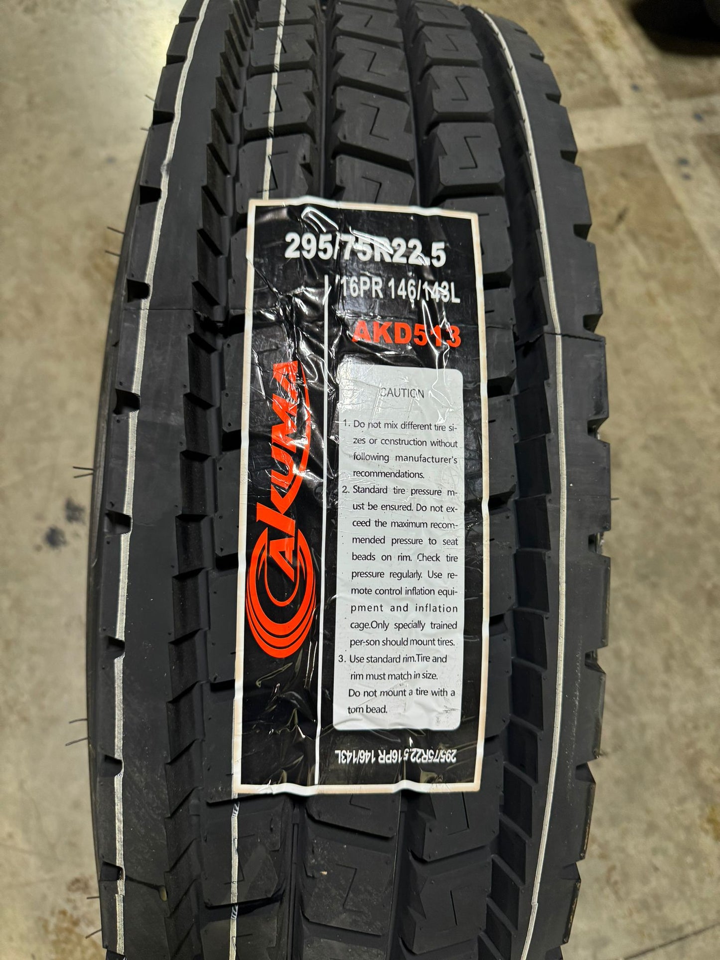 295 75 r22.5 16 ply drive