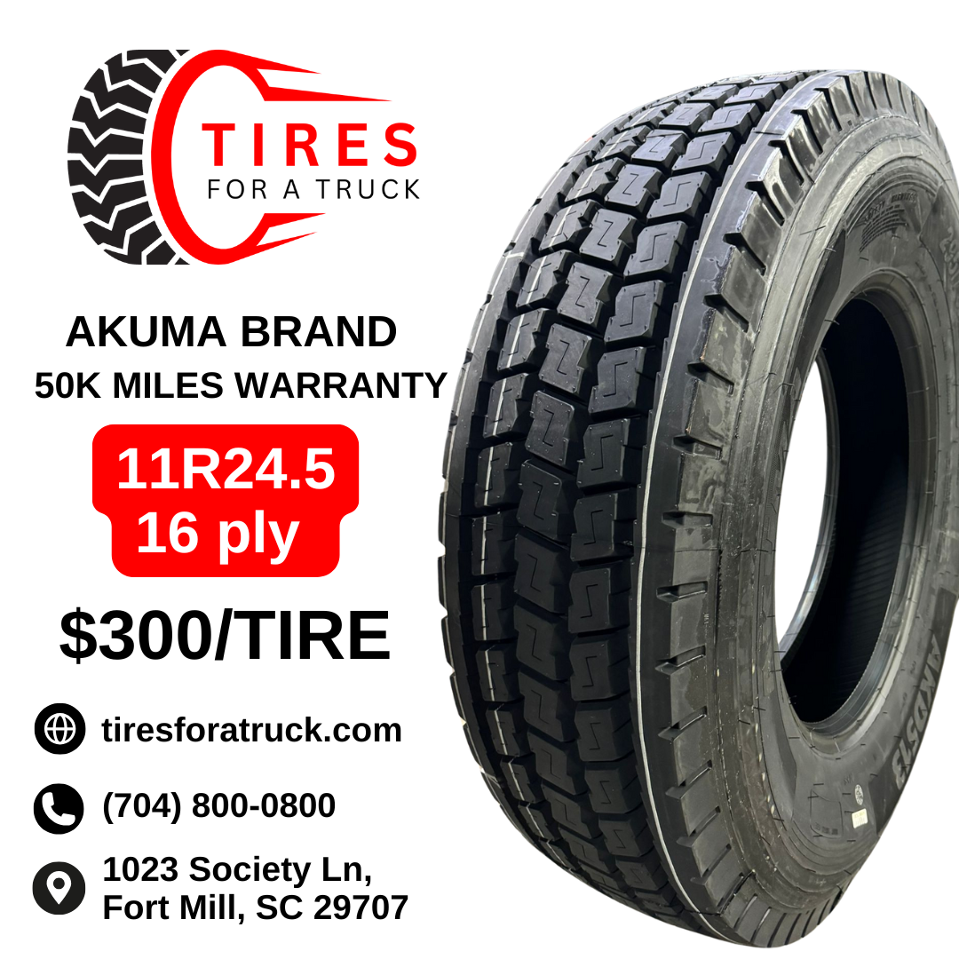 11r.24.5 16 ply drive